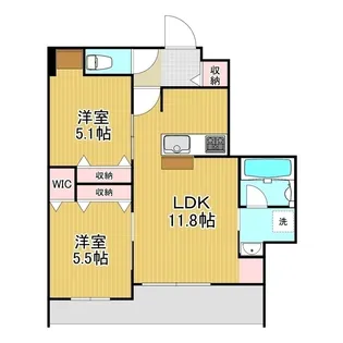 ハルトリーゲル【1階】の間取り