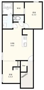 レコリード碑文谷【1階】の間取り