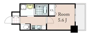 ファーストステージ江坂広芝町【4階】の間取り
