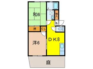 サウンズヒル仁川 II【1階】の間取り