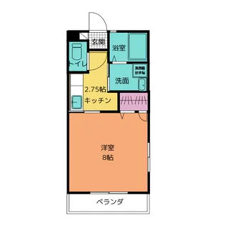 メゾンアイ【1階】の間取り