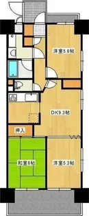 ベル・アーバニティ住吉清水丘【4階】の間取り