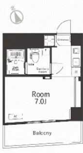 フレンシア ノイエ 八王子【9階】の間取り