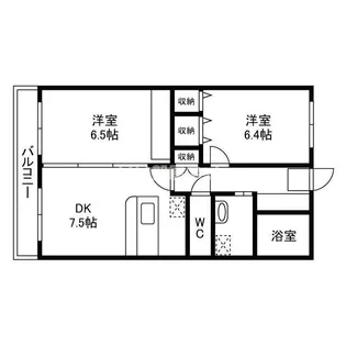 グレース・ミエ【2階】の間取り