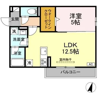 WISE SQUARE【2階】の間取り
