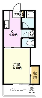井上ハイツ【2階】の間取り