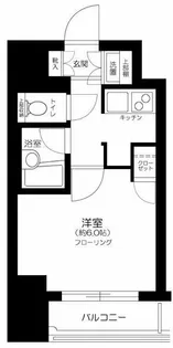 ドルチェ日本橋浜町・壱番館【3階】の間取り
