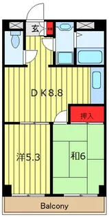 AKTBLD.【3階】の間取り