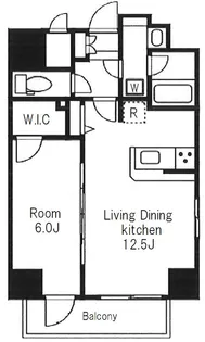 ベーカーハウス【5階】の間取り