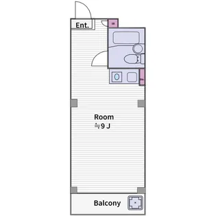 空堀上田ビル【3階】の間取り