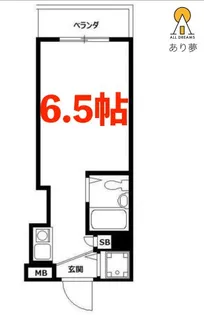 常盤台MYマンション【2階】の間取り
