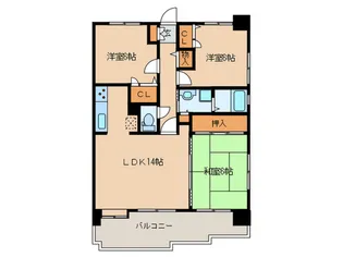 グランドール【2階】の間取り