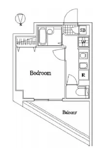 アランシア千鳥町【5階】の間取り