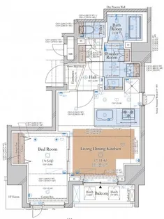 コンシェリア目白台 HILLSIDE SQUARE【3階】の間取り