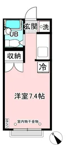 エステートアイV【2階】の間取り