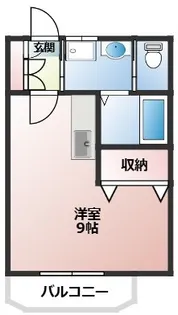 メイプル並木【2階】の間取り