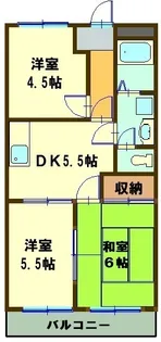 グランチェスタ田中【2階】の間取り