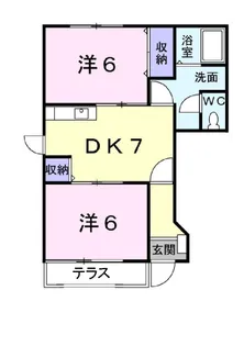 うらら香VOL.II【1階】の間取り