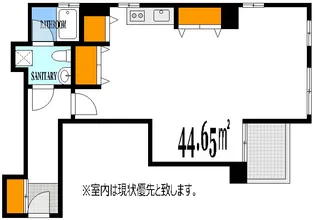 パインヒルズ東白島【5階】の間取り
