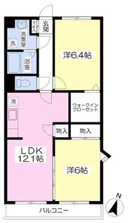 グリーンスクエアー【3階】の間取り