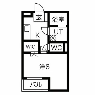 グレイスコート泉町【4階】の間取り