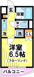 ル・グランブルーつつじヶ丘【2階】の間取り