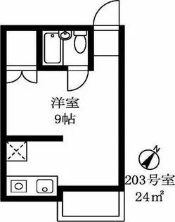 メールメゾン・シマ【2階】の間取り