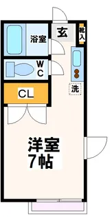 ハッチハウス経堂【1階】の間取り