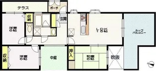 クリオ南生田弐番館【5階】の間取り