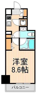 メインステージ北千住VI【2階】の間取り