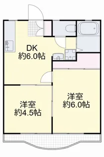 サンパーク青江A【2階】の間取り