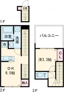 ソルナクレイシア二子玉川の間取り