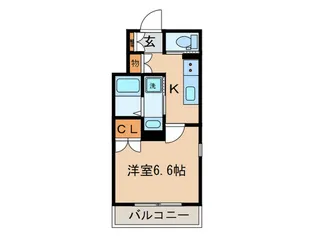 パレドール【1階】の間取り