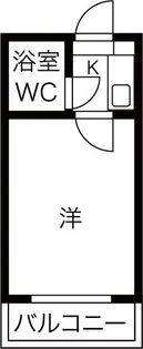 レジデンスカープ厚木【3階】の間取り