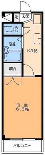 ガーデンコーポ清水【3階】の間取り