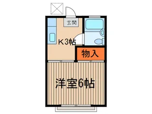 ア-ベントガ-デン【1階】の間取り
