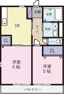 リーベンI【2階】の間取り