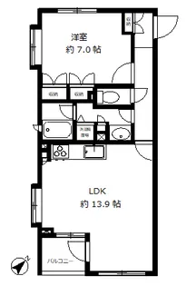 ル・フェール南青山【3階】の間取り