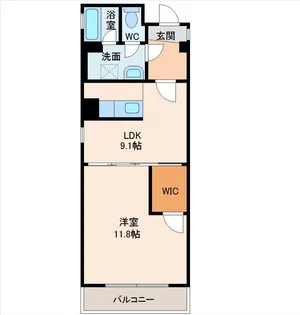 アークスクエア金宝堂【3階】の間取り