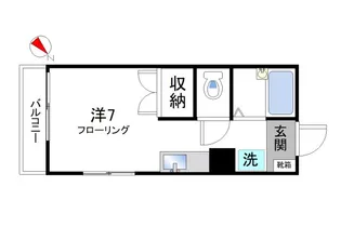 メゾン・ド・コンドウ【4階】の間取り