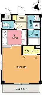 カーサ・ヴェルデ【1階】の間取り