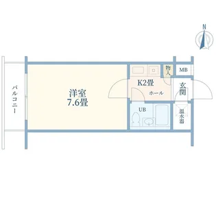 三軒茶屋リリエンハイム【8階】の間取り