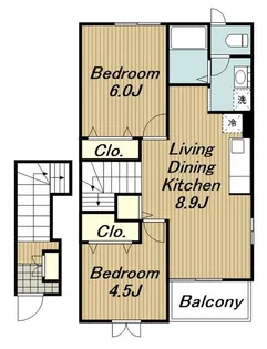 プラティーヌ【2階】の間取り