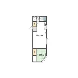 パインリーフ東三国【3階】の間取り