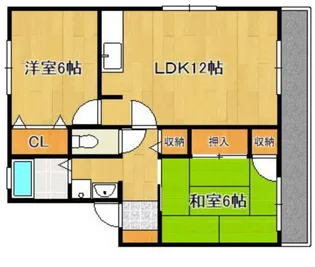 ベガ堀町【2階】の間取り