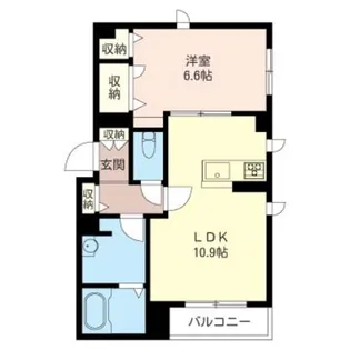 メゾン ブランシュ【1階】の間取り