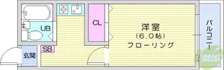 竹澤ビル【3階】の間取り