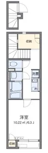 クレイノKAGOHARAII【2階】の間取り