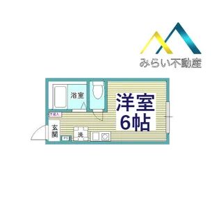 ヒルズ三ツ沢下町B棟【1階】の間取り