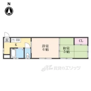 カノープス橿原【2階】の間取り